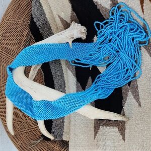NATIVE AMERICAN LOOM-BEADED NECKLACE